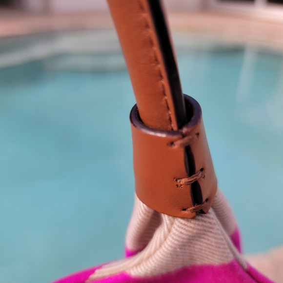 Kate Spade Stevie Oak Island Striped Womens Tote Bag - Picture 10 of 13